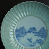 景德镇 忘言/手绘汝釉开片青花江南春壶承 手绘茶盘仿古果盘干泡盘茶点盘 商品缩略图4