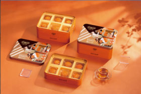 华美金丽沙情意丽莎月饼礼盒1000g