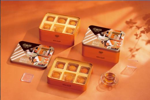 华美金丽沙情意丽莎月饼礼盒1000g 商品图0