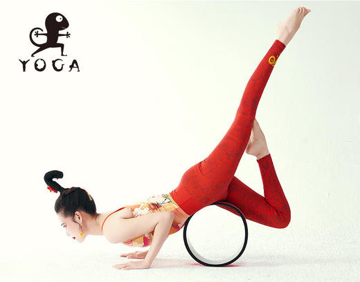 壁虎瑜伽【2309PJ255】开背神器瑜伽轮【5天发货】 商品图5
