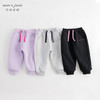 【加绒】马克珍妮冬装新款 女童宽松束脚运动卫裤 儿童裤子232050 商品缩略图0