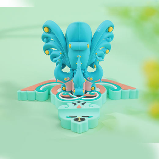 牛首山文创小雀幸手机支架办公室桌面装饰品摆件家居创意生日礼物 商品图1