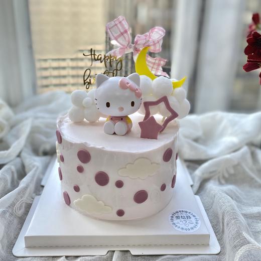 Hello kitty KT猫生日蛋糕 无蛋奶无麸质 商品图0