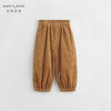 马克珍妮秋冬新款 女童灯芯绒花边腰休闲灯笼裤 儿童裤子232015 商品缩略图2