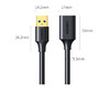 【DZ】绿联UGREEN USB3.0延长线公对母 转接线1.5米黑30126 商品缩略图1