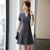 娜璐多 职业西装连衣裙女夏季气质高端女神范日常通勤OL2023新款薄款收腰 商品缩略图0