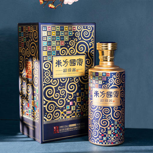 东方国宾超级酱（蓝）白酒500ml/瓶 商品图0