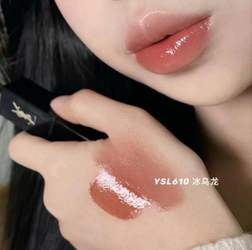 YSL圣罗兰黑管水光唇釉镜面漆光·#610冰乌龙 商品图4