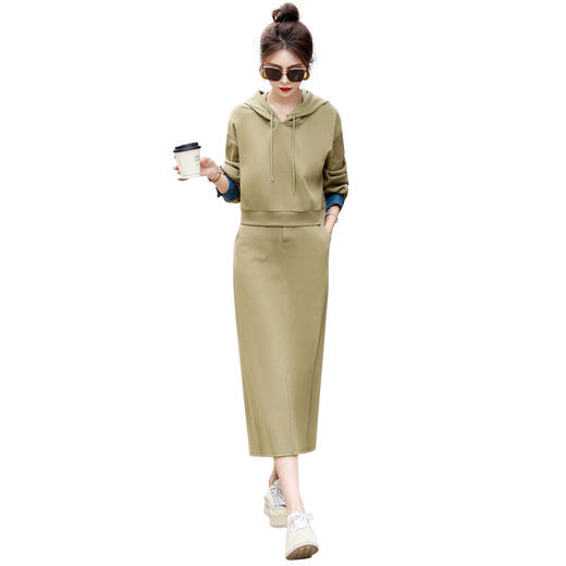 气质拼接，时尚休闲两件套HR-MHYM6056 商品图9