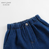 【加绒】马克珍妮冬装新款 男童宽松直筒牛仔裤 儿童裤子232098 商品缩略图3
