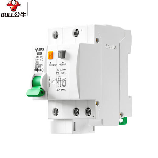 【DZ】公牛BULL断路器LBE5- -63a/63A-1PN/C型电子式AC 230V 商品图0