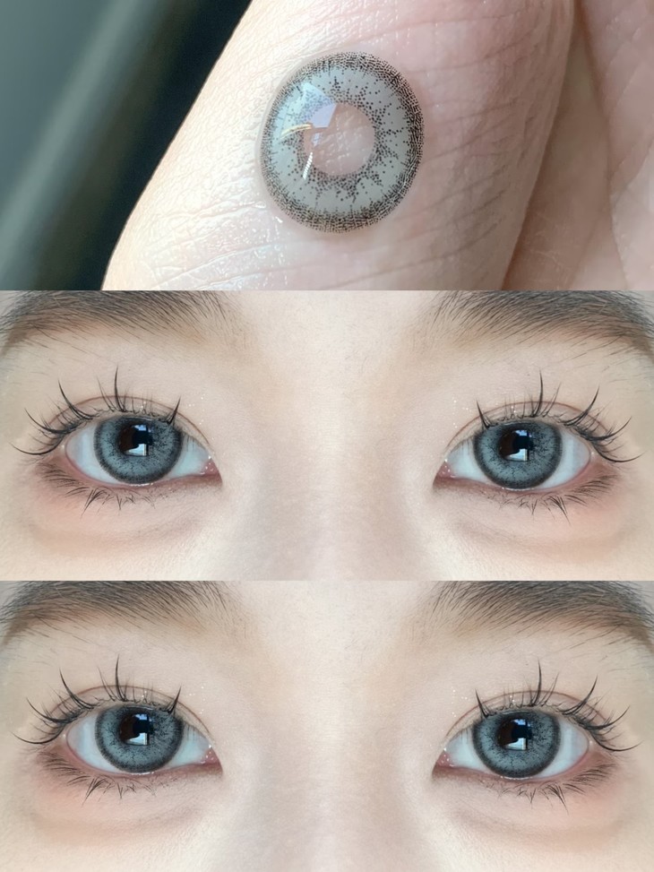 CLAIRECOLOR 年抛隐形眼镜 泰酷辣 14.2mm 1副/2片 左右度数可不同-VVCON美瞳网10