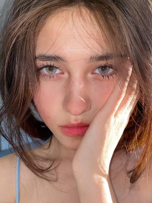 loveiikira 烟雨灰 14.2 半年抛两片装 abu实拍试色 商品图7