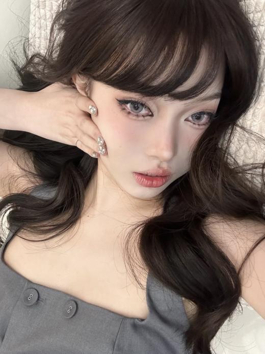 loveiikira 烟雨灰 14.2 半年抛两片装 abu实拍试色 商品图5