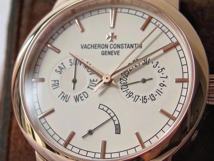 AI厂江诗丹顿传袭系列85290动能星期日历型复刻表评测