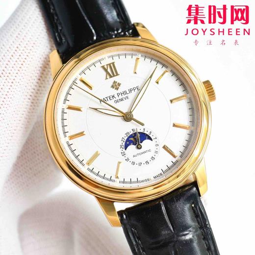 百达翡丽PP 复杂计时月相系列 男士机械腕表 雕花新款 商品图1