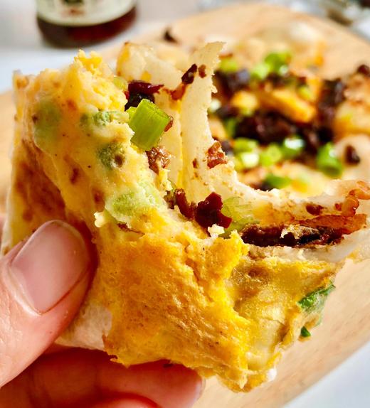 【秒杀】鸡蛋灌饼（原味）2袋装（1袋10张 70g/张） 商品图1