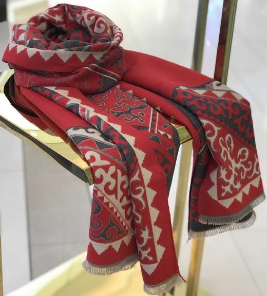 优品堂【如影相随】拉绒围巾披肩两用 商品图13