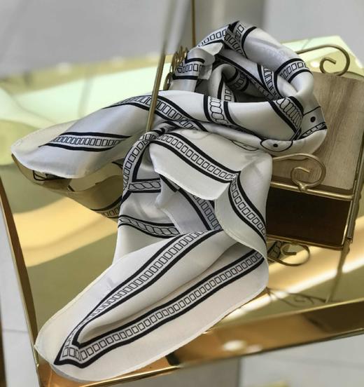 优品堂【缀点】桑蚕丝50x50方巾 商品图11