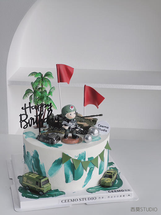 红旗特种兵 蛋糕 商品图2