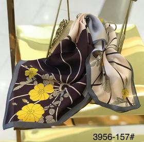 优品堂【缀点】桑蚕丝50x50方巾