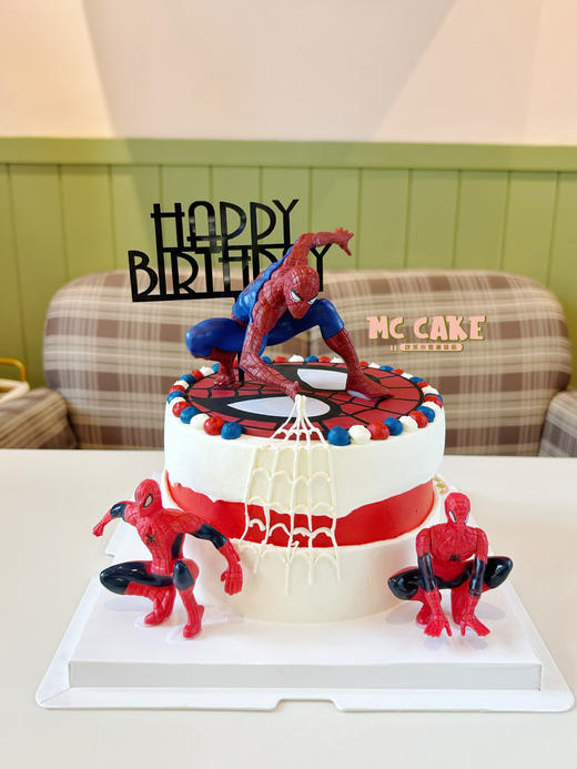 蜘蛛侠玩具蛋糕 商品图2