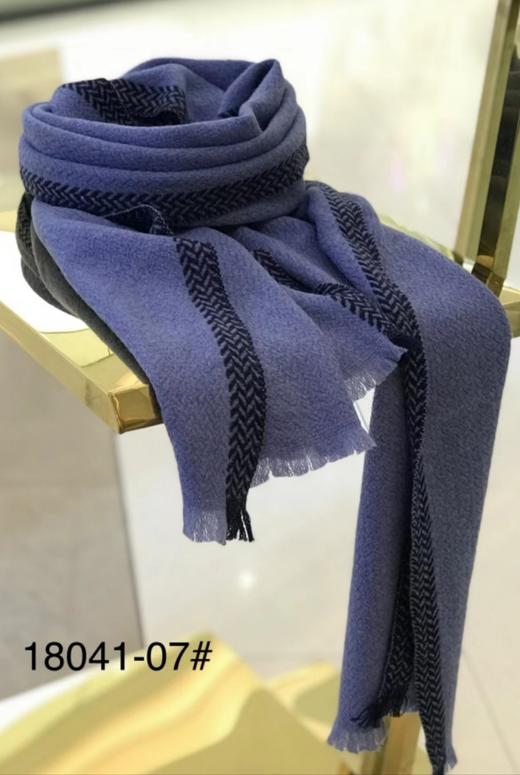 优品堂【格子物语100%羊毛长巾 商品图3