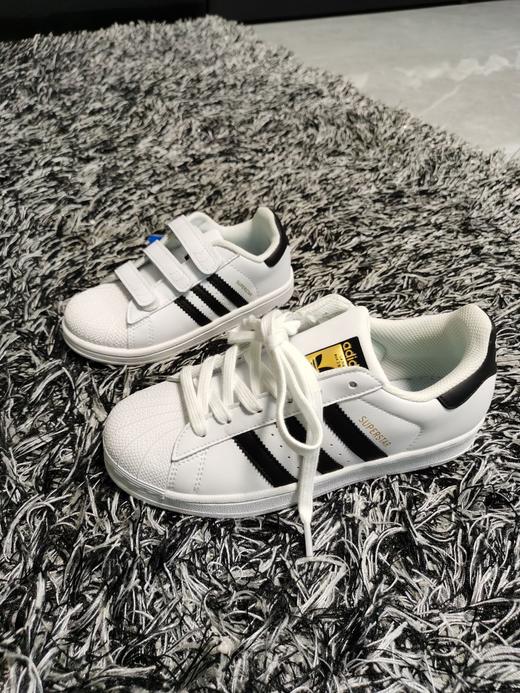 年后发！ins风亲子款穿搭经典金标贝壳头三叶草复古鞋子儿童装 商品图4