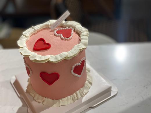 少女心手绘奶油蛋糕 商品图0