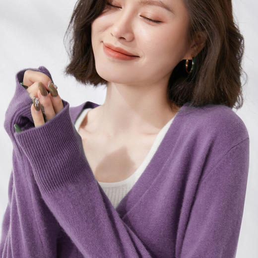 【群团团专享】Avannv领纯羊毛开衫NJR-2202 商品图6