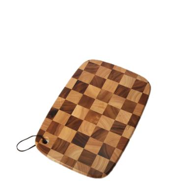 LC  LIVING相思木棋盘格挂式椭圆菜板大号 商品图0