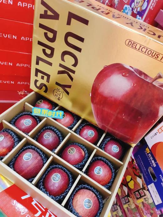红玫瑰苹果礼盒（金色） 商品图1