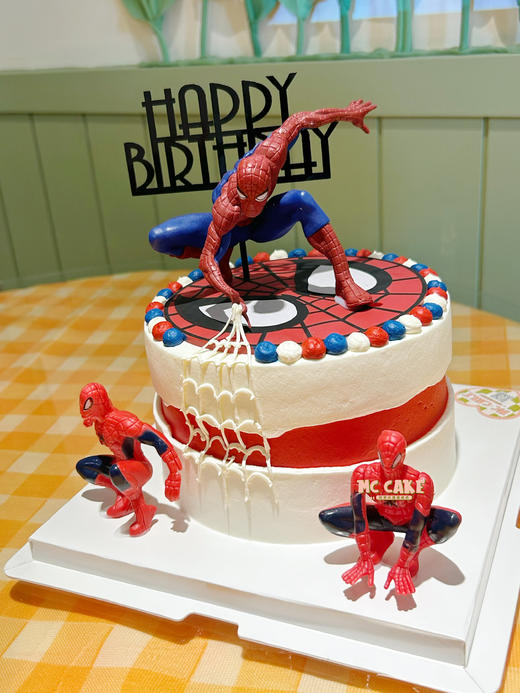蜘蛛侠玩具蛋糕 商品图0