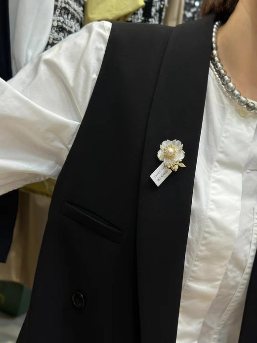 设计款胸针走一波 强光淡水珍珠 商品图13