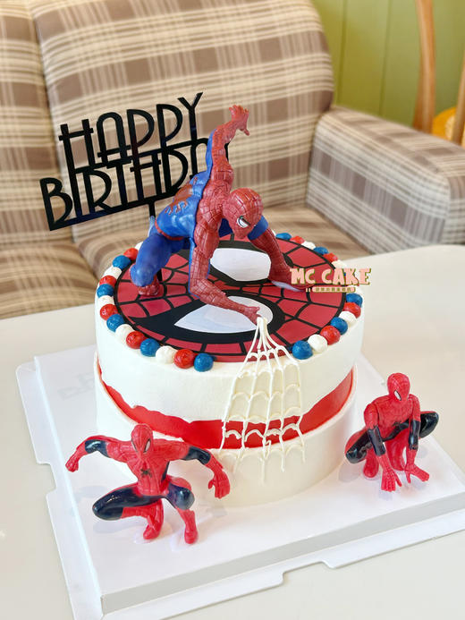 蜘蛛侠玩具蛋糕 商品图1