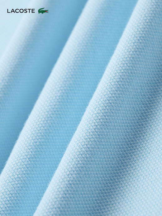 【海南专供价】Lacoste法国鳄鱼女士新款经典纯色直筒POLO衫短袖PF5462-98 商品图4