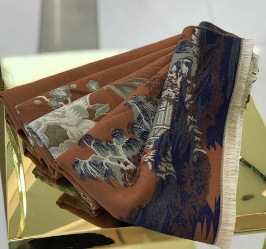 优品堂【如影相随】拉绒围巾披肩两用 商品图3