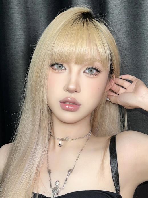 Pokerkaty旗下 绿光森林&甜杏罐头｜14.0mm白狮参考着色中等直径｜半年抛 2片 商品图4