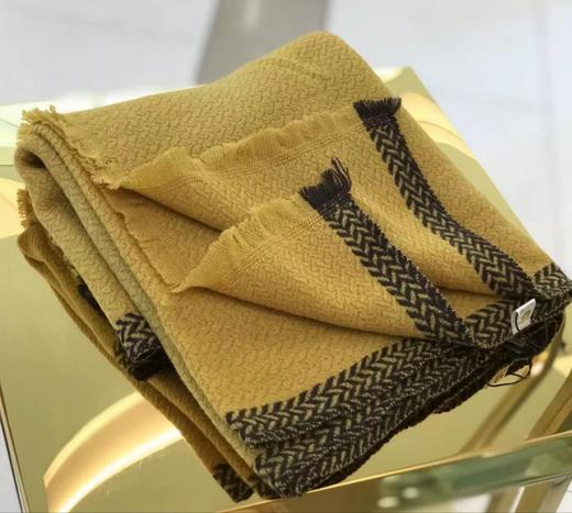 优品堂【格子物语100%羊毛长巾 商品图2