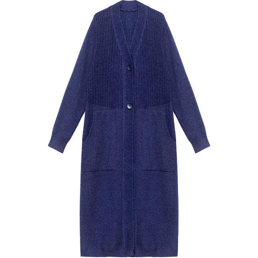 针织弹力外套，宽松休闲纯色外套QYM-XY-23LX6005-Y 商品图4