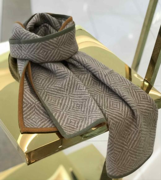 优品堂【风度翩翩】100%“软黄金”羊绒长巾 商品图2