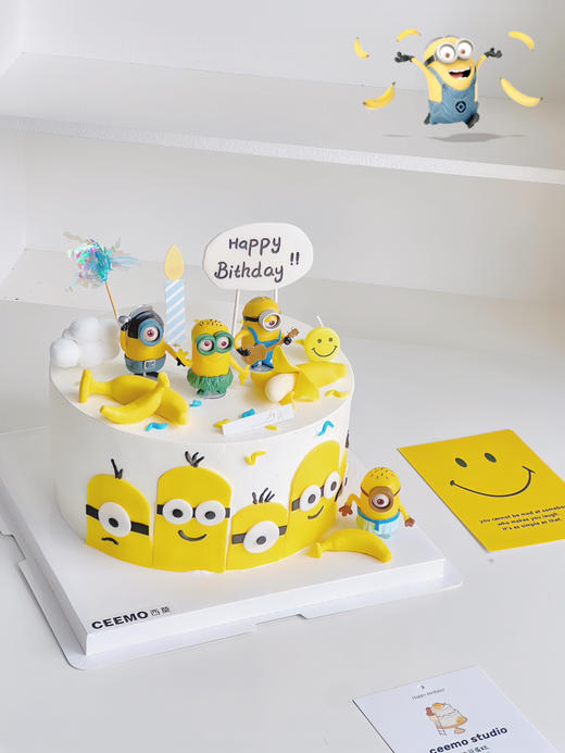 小黄人Bannana 蛋糕 商品图0