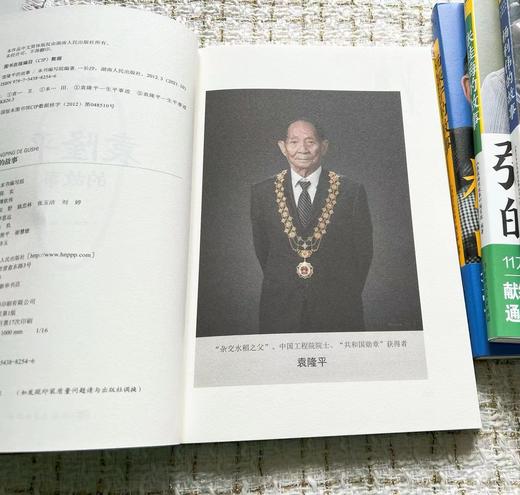 榜样的力量《青少年成长励志书系 》全6册 袁隆平、杨振宁等六位榜样故事，科学家、航天员、国士英雄  战士、教师等，6位奋斗者的传奇人生 商品图1