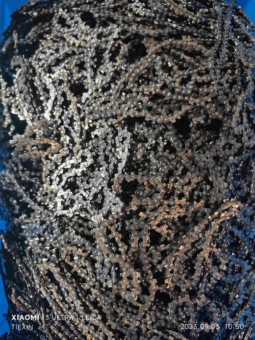 【货号04341】4寸电链锯链条单手锯锯条库存处理二手链条好使好用电链条电链锯配件 商品图1