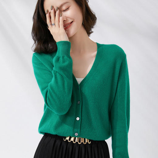 【群团团专享】Avannv领纯羊毛开衫NJR-2202 商品图4