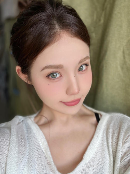 Pokerkaty旗下 绿光森林&甜杏罐头｜14.0mm白狮参考着色中等直径｜半年抛 2片 商品图5