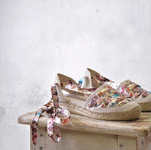 西班牙原产手工制作时尚轻便超舒适绑带款女士草编鞋2402PQ 商品图8