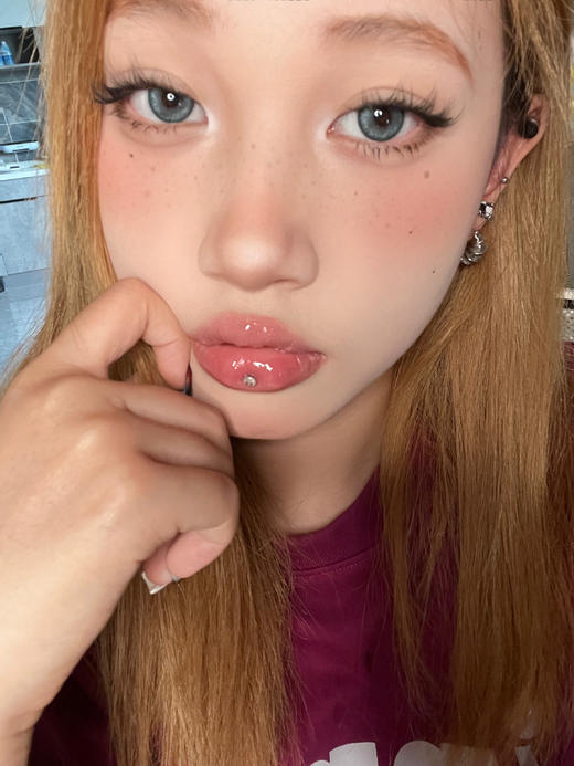 Pokerkaty旗下 半醉石墨&微醺白金｜14.0mm白狮参考着色中等直径｜半年抛 2片 商品图6