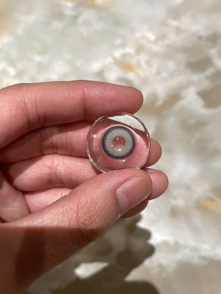 SERLTYCA 年抛隐形眼镜 牛仔珍珠 14.2mm 1副/2片 左右度数可不同-VVCON美瞳商城7