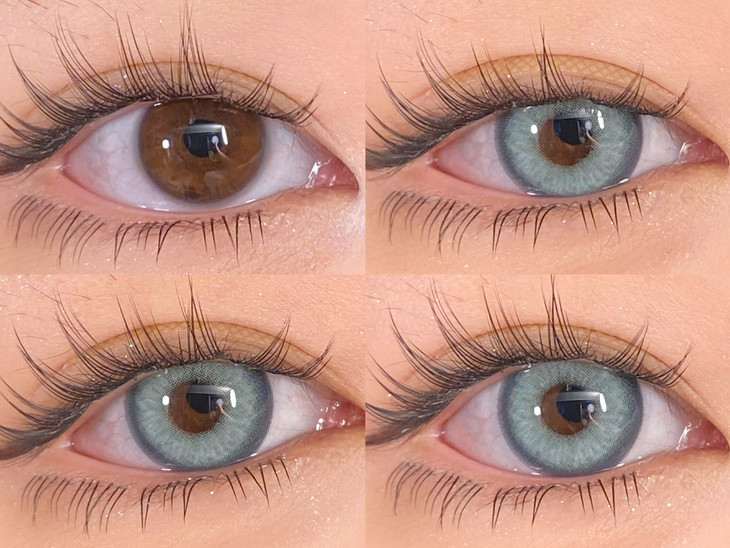 SERLTYCA 年抛隐形眼镜 牛仔珍珠 14.2mm 1副/2片 左右度数可不同-VVCON美瞳商城11